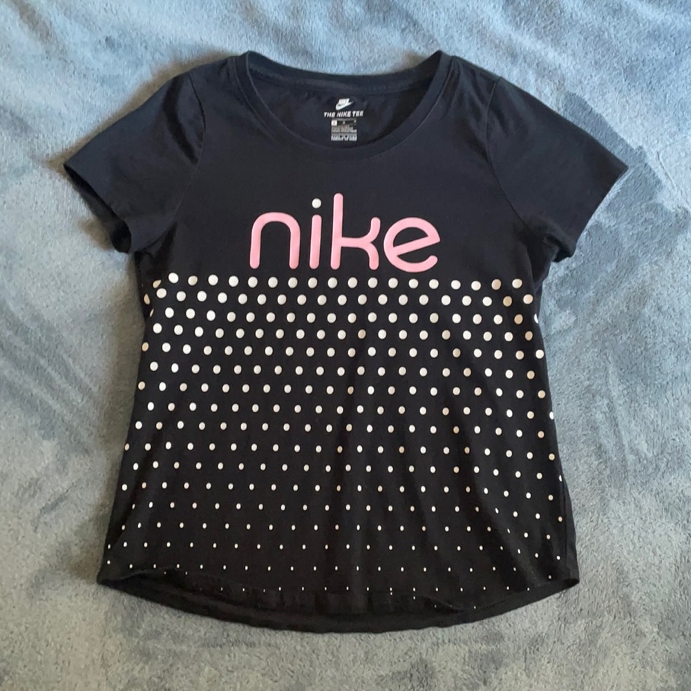 Black Nike exercise shirt